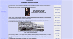 Desktop Screenshot of colorantshistory.org