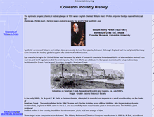 Tablet Screenshot of colorantshistory.org